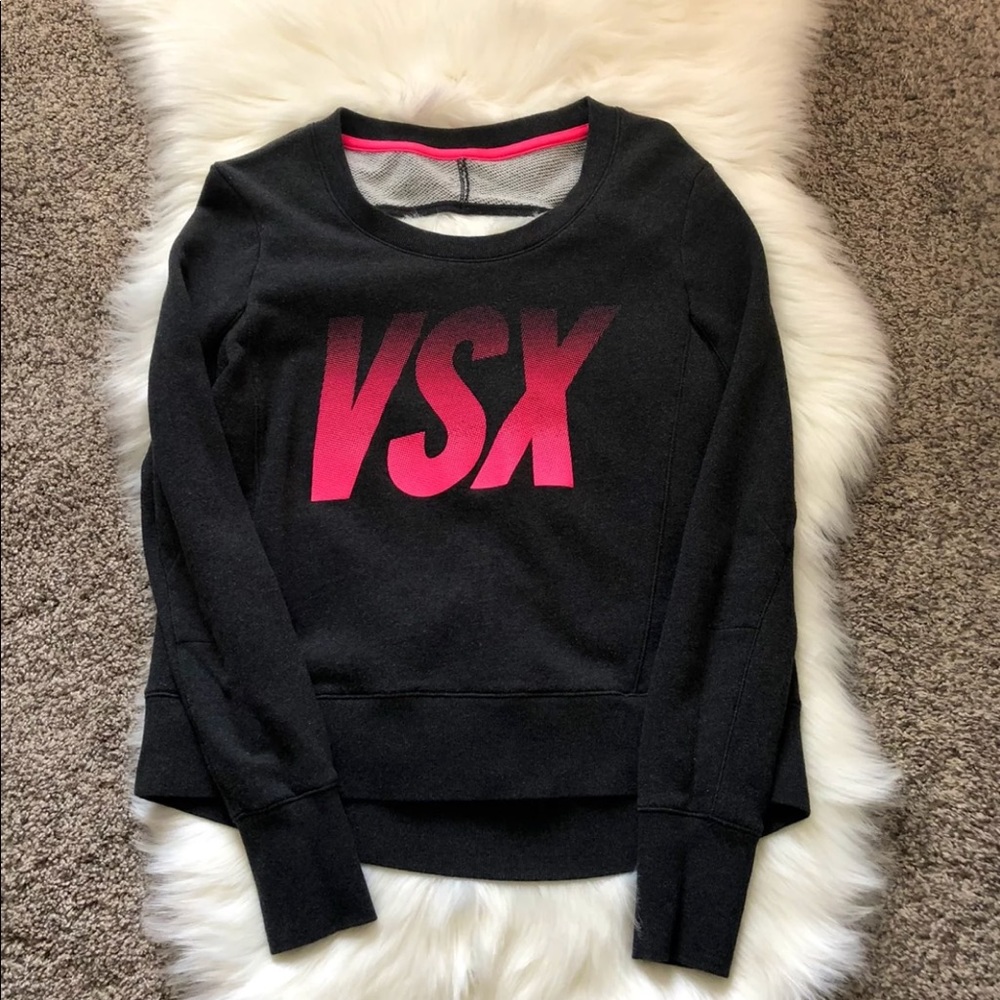 VSX Workout open Back Sweatshirt